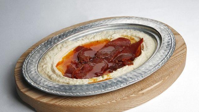 Pastırmalı Humus Tarifi