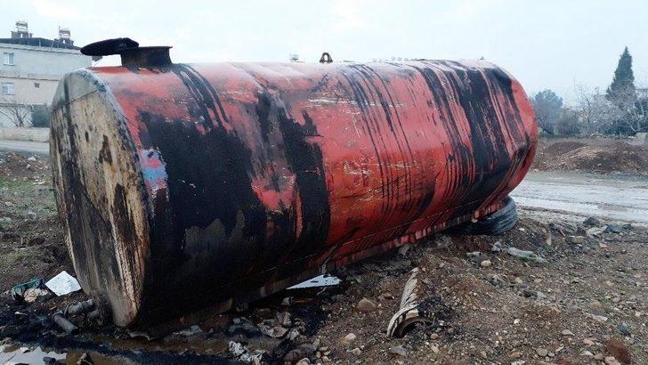 Gaziantep’te Yavru Köpek Ful-oil Dolu Yakıt Tankına Atıldı G5