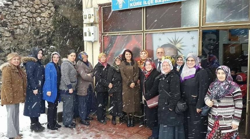 Ak Parti K&uuml;re Kadın Kolları Başkanlığına Yılmaz Se&ccedil;ildi