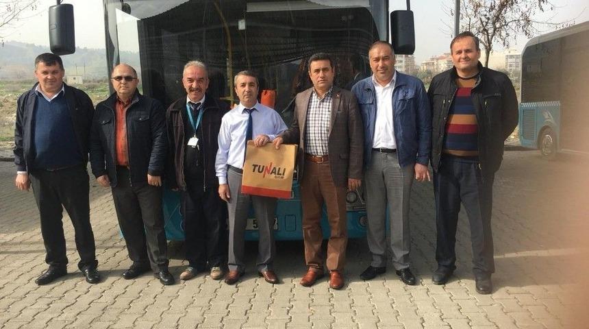 Salihli&rsquo;de Ayın &Ouml;rnek Şof&ouml;r&uuml; Se&ccedil;ildi