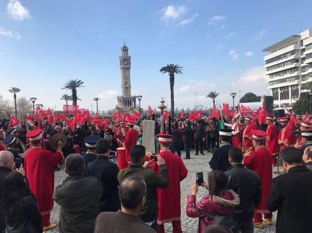 Şehzadeler Mehterinden Konak’ta Coşkulu Konser