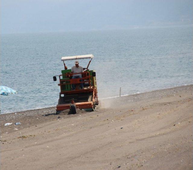 Akçakoca Akevler Plajı Kumu Temizlendi