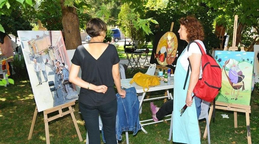 G&uuml;lmece Parkı Sanat At&ouml;lyesine D&ouml;n&uuml;şt&uuml;