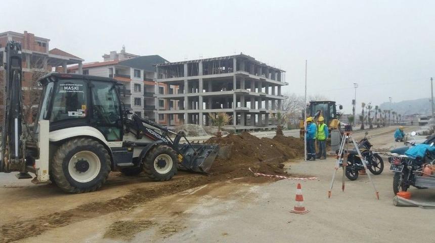 Salihli&rsquo;de Yeni Yerleşim Yerine Yeni Hat