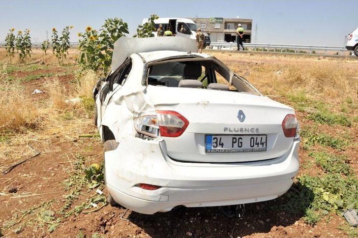 Diyarbakır’da Otomobil Takla Attı: 5 Yaralı G3