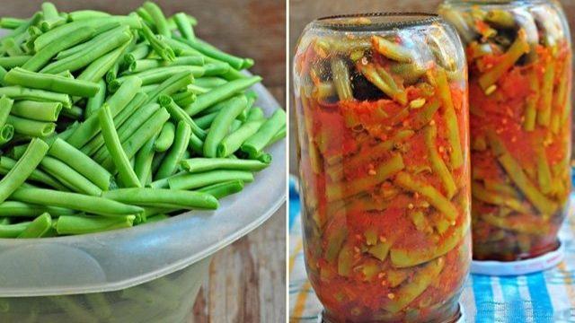 Taze Fasulye Konservesi