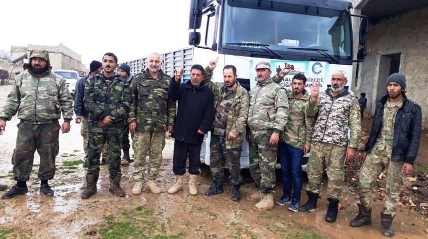 Edremit&rsquo;ten Afrin Kahramanlarına Destek