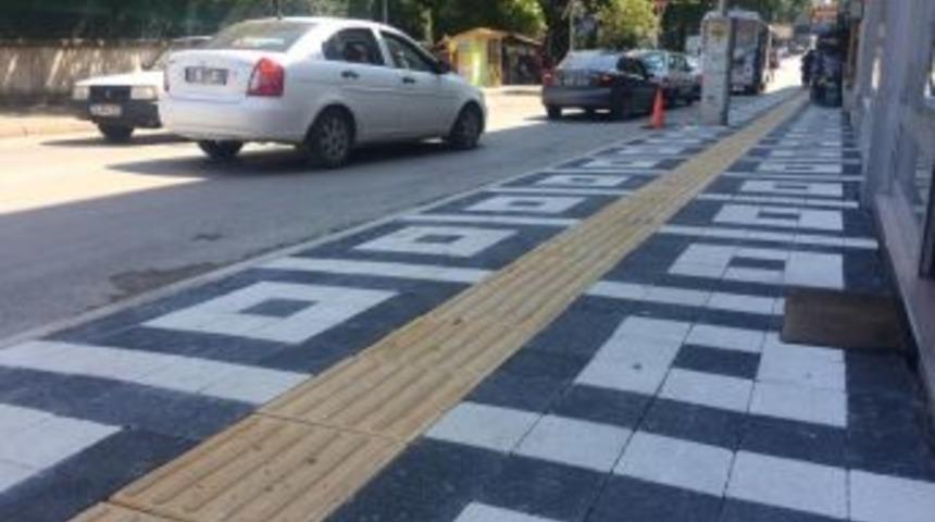 Kaldırım &Ccedil;alışması Başlatıldı