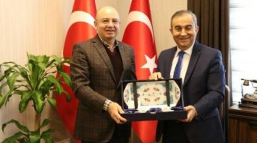 Başkan Saraoğlu&rsquo;ndan Başsavcı G&uuml;rlek&rsquo;e Ziyaret