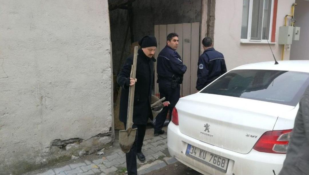"foseptik &Ccedil;ukuru Kazıyoruz" Yalanına Polis Kanmadı