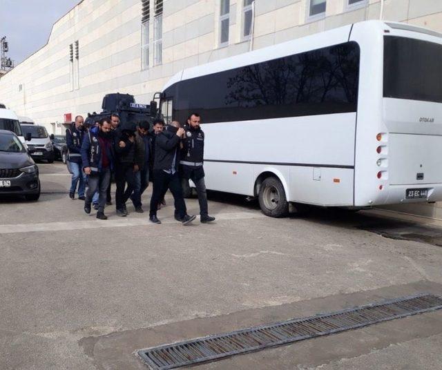 Elazığ’da İnsan Tacirleri Adliyeye Sevk Edildi