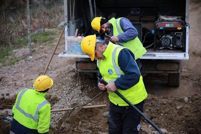 Karasu’da 6 Mahalleye Yeni İçmesuyu Şebekesi