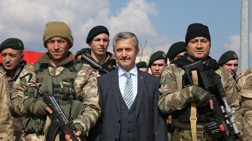 Başkan Tahmazoğlu, Mehmet&ccedil;iği Yalnız Bırakmadı