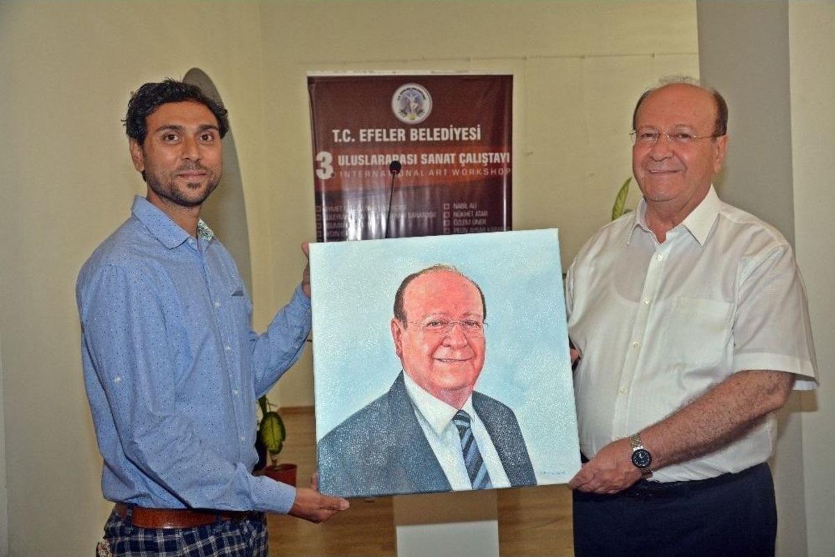 Efeler, 3. Uluslararası Sanat &Ccedil;alıştayı İle Sanata Doydu