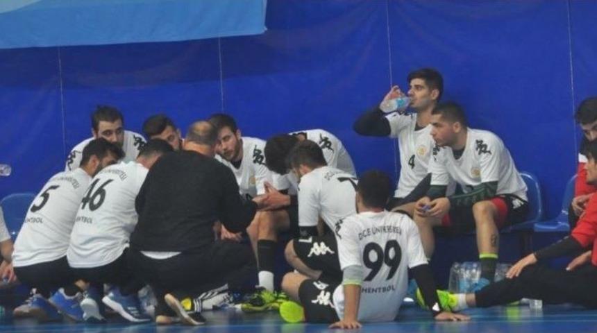 Dicle &Uuml;niversitesi Hentbolda İkinci Oldu