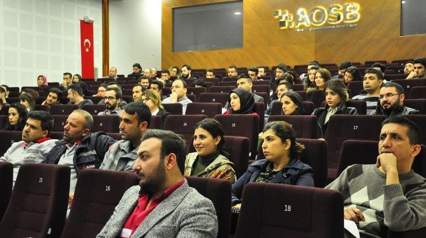 Aosb Akademi&rsquo;de 2018&rsquo;in İlk Dersi