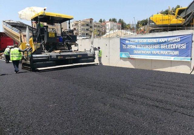 Büyükşehir Söke’de Üst Yapı Çalışmalarını Sürdürüyor