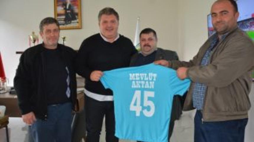 Spora Hizmetlerinden Dolayı Başkan Aktan&rsquo;a Teşekk&uuml;r Ettiler