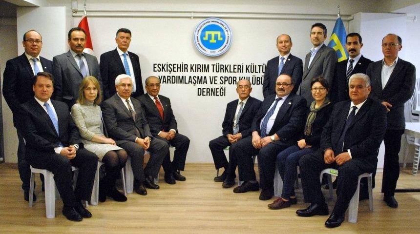 Kırım T&uuml;rkleri K&uuml;lt&uuml;r Derneğinde G&ouml;rev Dağılımı Yapıldı