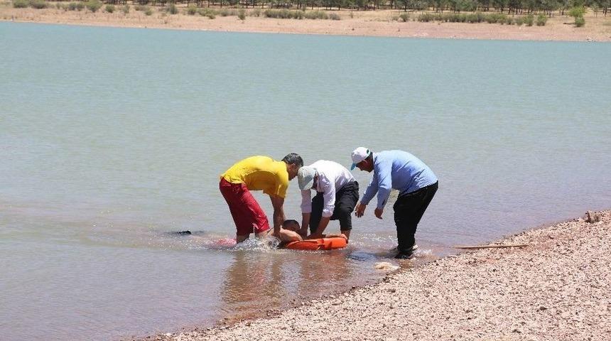 (özel Haber) Boğulmalara Karşı Gerçeği Aratmayan Tatbikat