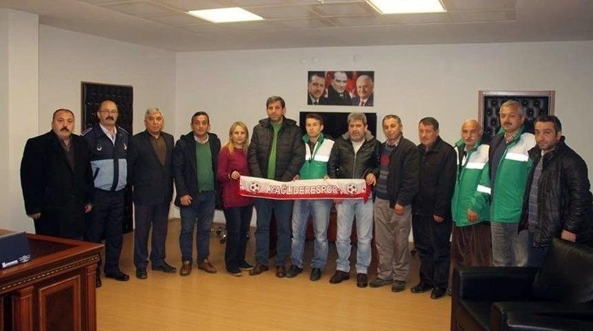 Belediye İşçilerinden Futbolculara Prim