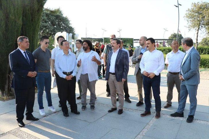 Çin’in Kültür Ve Turizm Bakanı Shugang’dan Troya Antik Kenti’ne Ziyaret G4