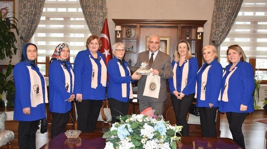 Vali G&uuml;ven&ccedil;er, Tgkyv Yeni Y&ouml;netimini Ağırladı