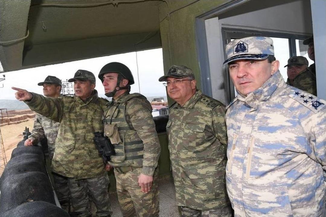 Genelkurmay Başkanı Akar Ve Kuvvet Komutanları Hatay&rsquo;da İncelemelerde Bulundu
