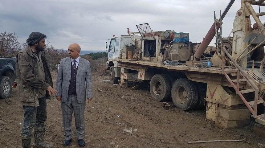 Hırkalı&rsquo;ya Yeni Sondaj Kuyusu A&ccedil;ıldı