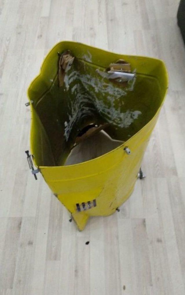 (&ouml;zel) Davula Gizlenen Meşaleler Derbiye B&ouml;yle Sokuldu 3