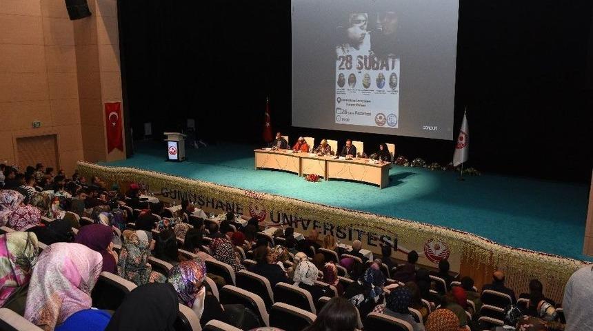 G&uuml;m&uuml;şhane&rsquo;de 28 Şubat Konulu Panel