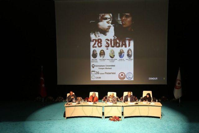Gümüşhane’de 28 Şubat Konulu Panel 1