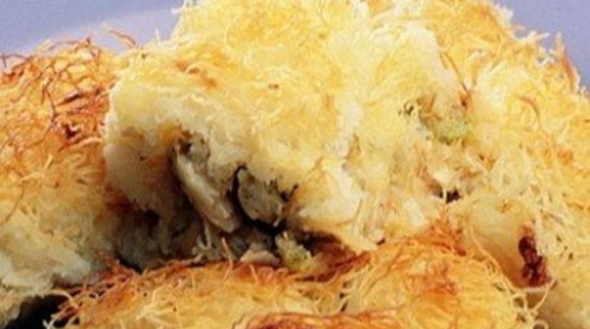 Mantarlı Kadayıf Böreği