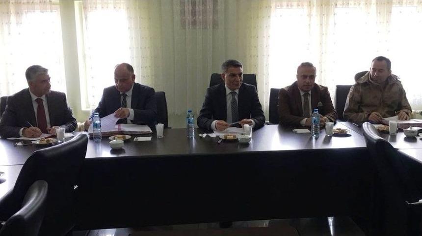 Tatvan’da Aylık Asayiş Ve Güvenlik Toplantısı