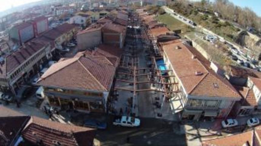 Tarih Uzun &Ccedil;arşı&rsquo;da Restorasyon &Ccedil;alışmaları