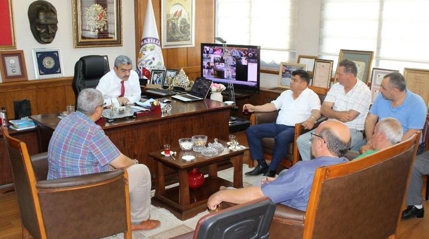 Galericilerden Başkan Alıcık’a Ziyaret