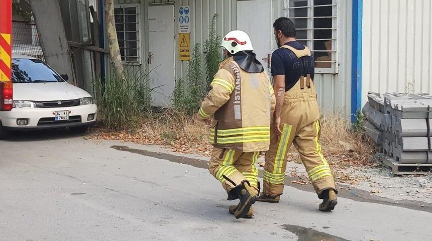 Fabrikada Yangın Paniği