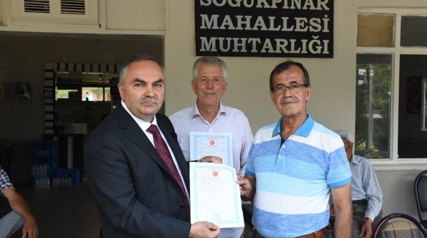 Tapular Hak Sahiplerine Verildi