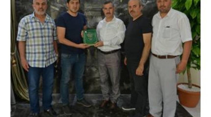 Asgd&rsquo;den Yeşilyurt Belediye Başkanına Hayırlı Olsun Ziyareti