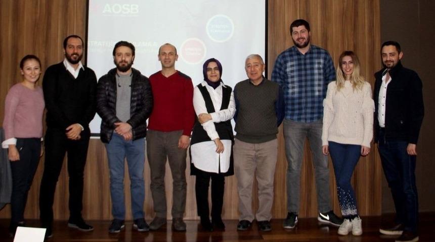 Aosb&rsquo;de Firma Yetkililerine "stratejik Y&ouml;netim" Eğitimi