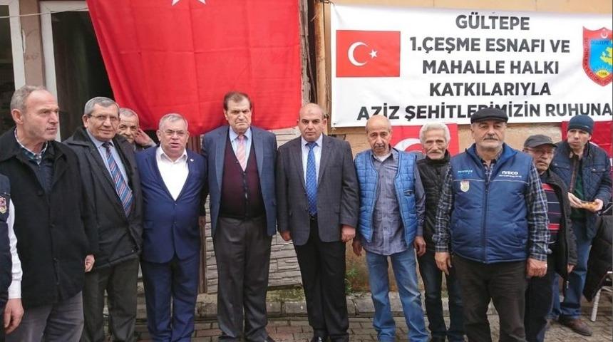 G&uuml;ltepe Esnafı, Şehitler İ&ccedil;in Lokma D&ouml;kt&uuml;rd&uuml;