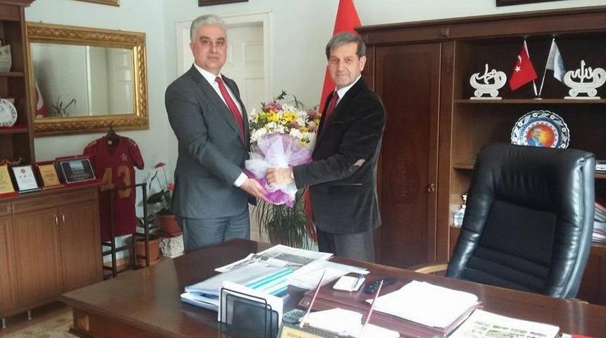 M&uuml;d&uuml;r Doğan&rsquo;dan Başkan &Ouml;zkan&rsquo;a Ziyaret