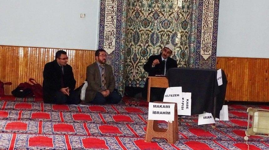 Hisarcık&rsquo;ta Umreye Gideceklere Seminer Verildi