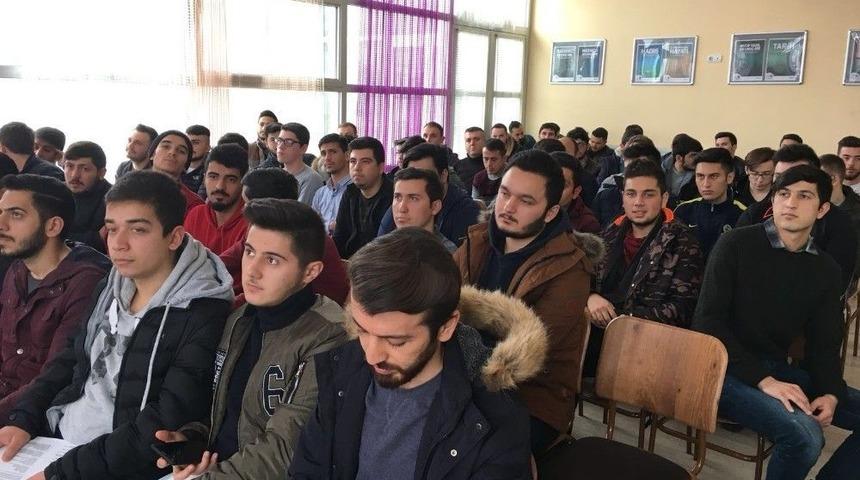 Öğrencilerine "tütünle Mücadele Ve Madde Bağımlılığı" Semineri