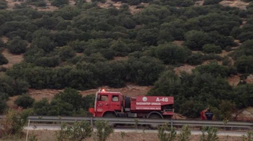 Nurdağı’nda Orman Yangını Korkuttu