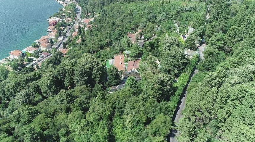 Adnan Oktar&rsquo;ın L&uuml;ks Villası Havadan G&ouml;r&uuml;nt&uuml;lendi