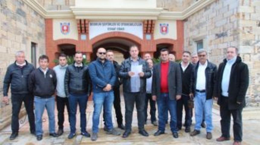 Paralarını Alamayan Şof&ouml;rler İsyan Etti