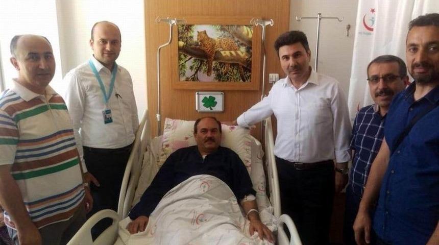 Rektör Karacoşkun’ndan Geçmiş Olsun Ziyareti