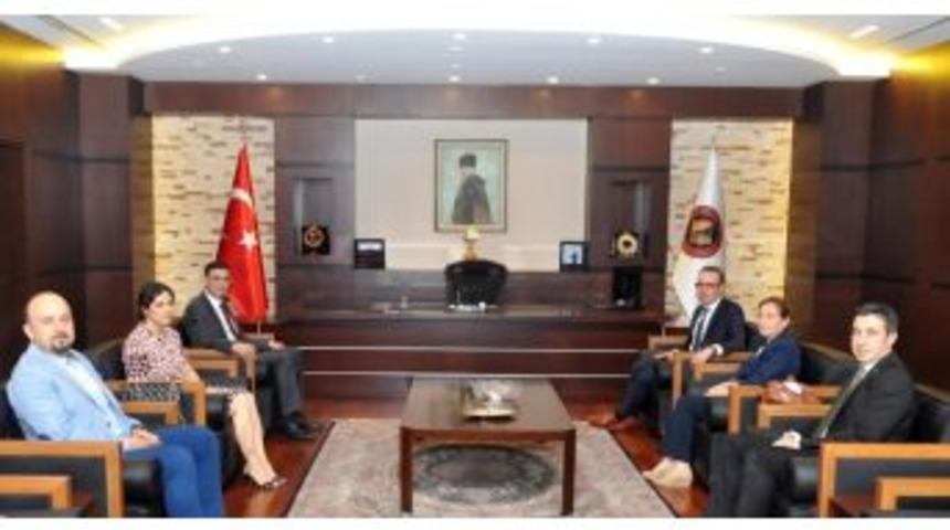 Gaziantep Vergi Dairesi Başkanı Halil Tekin&rsquo;den Gso&rsquo;ya Ziyaret