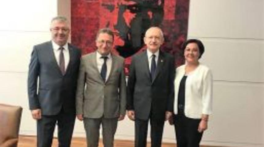 Başkan Saka, Chp Genel Başkanı Kılıçdaroğlu’nu Ziyaret Etti